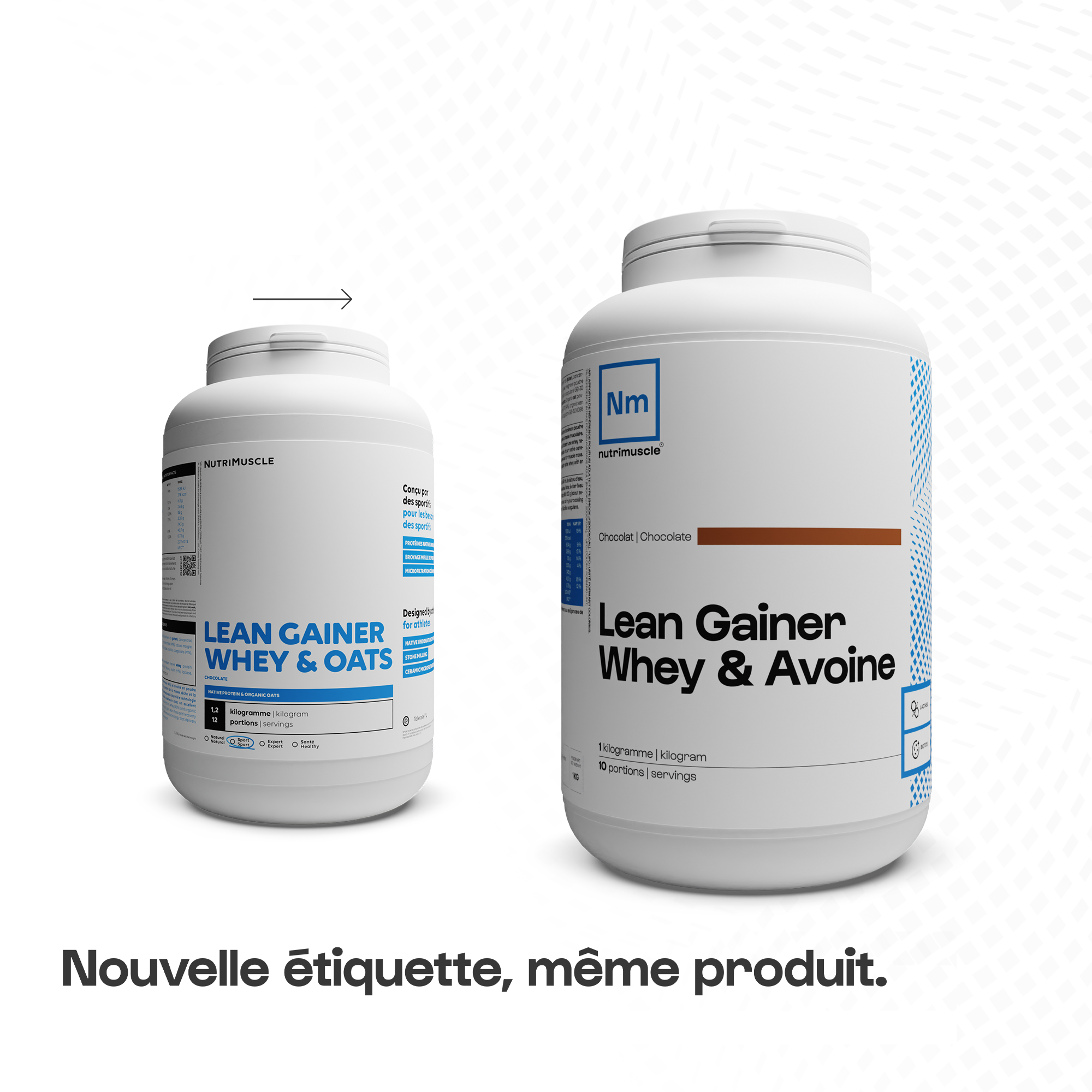 Lean Gainer Whey Avoine