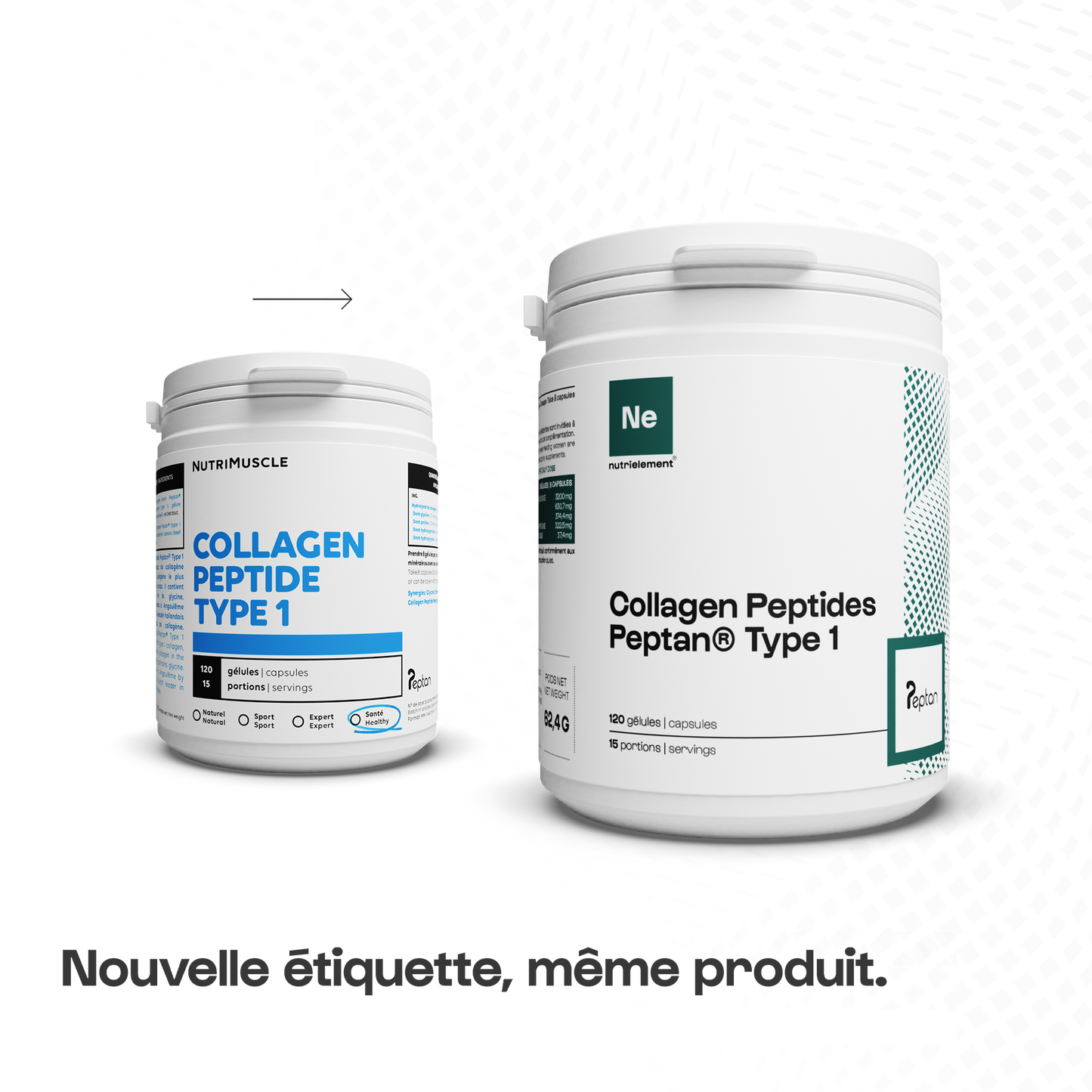 Collagène Peptides Peptan® 1 en gélules