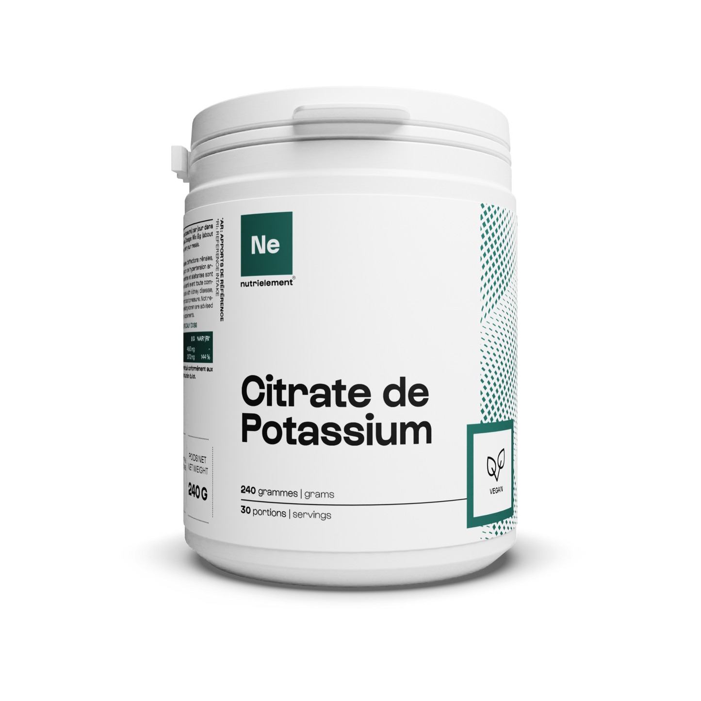 Citrate de Potassium en poudre