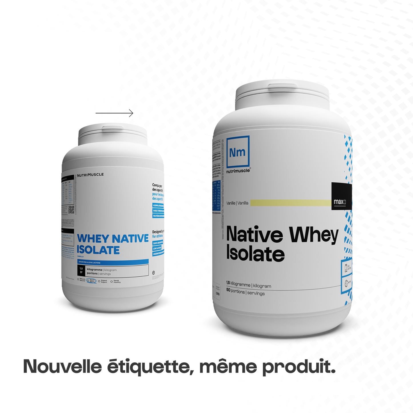 Whey Native Isolate (Low lactose)