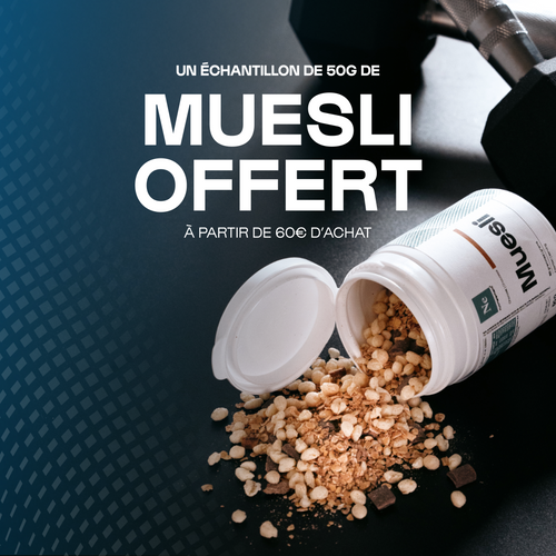 Muesli OFFERT dès 60€ d'achats !