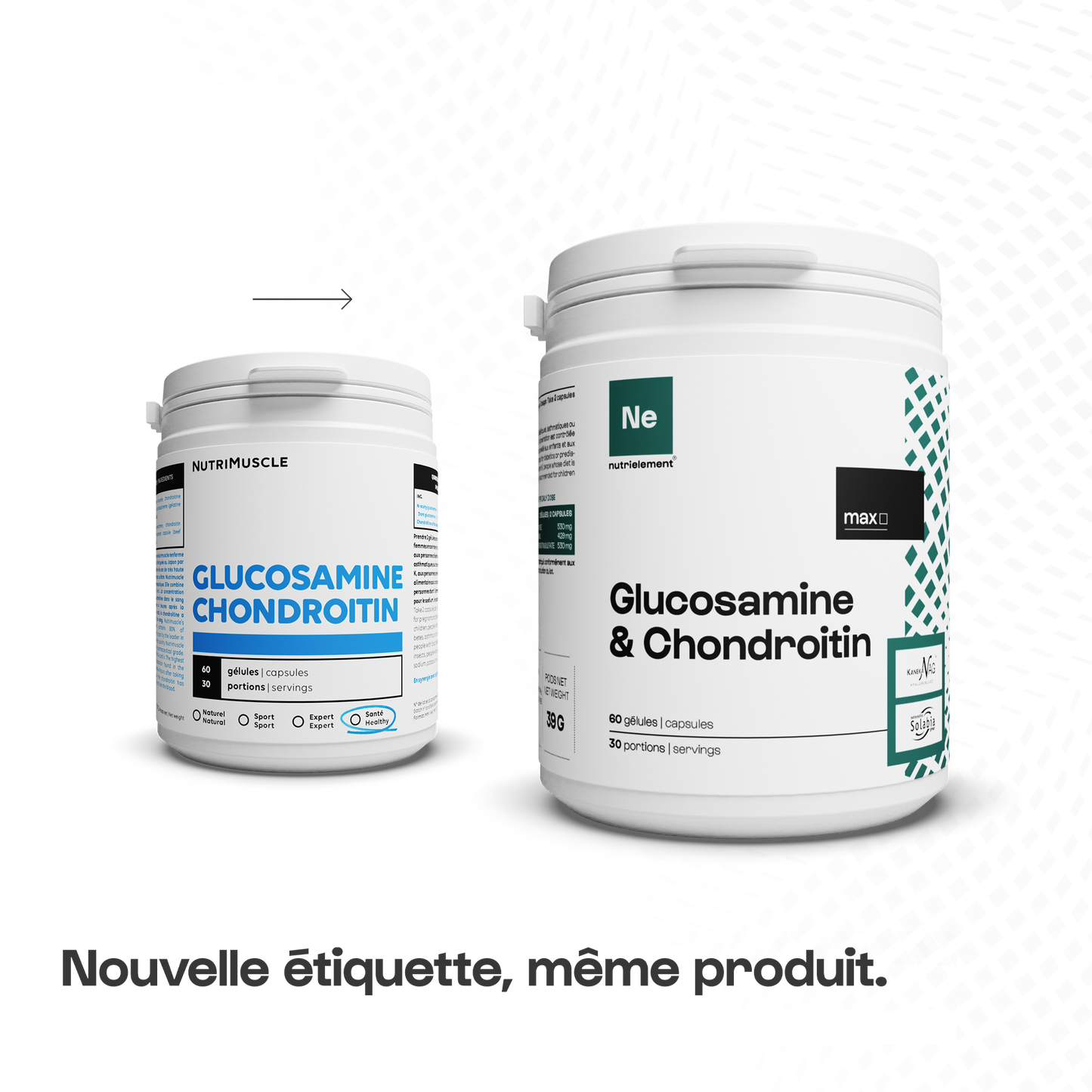 Mix Glucosamine + Chondroïtine en gélules