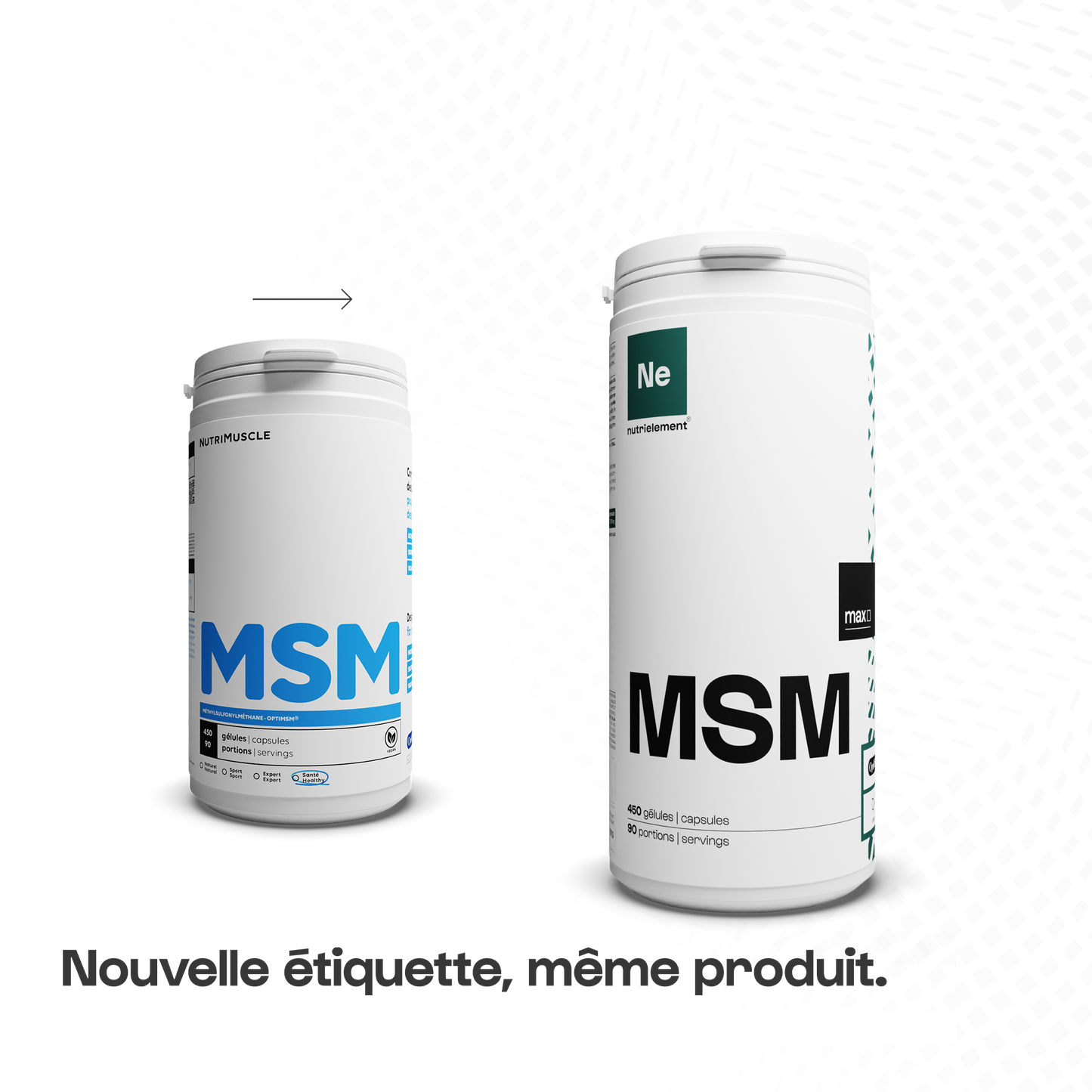 OptiMSM® (MéthylSulfonylMéthane) en gélules