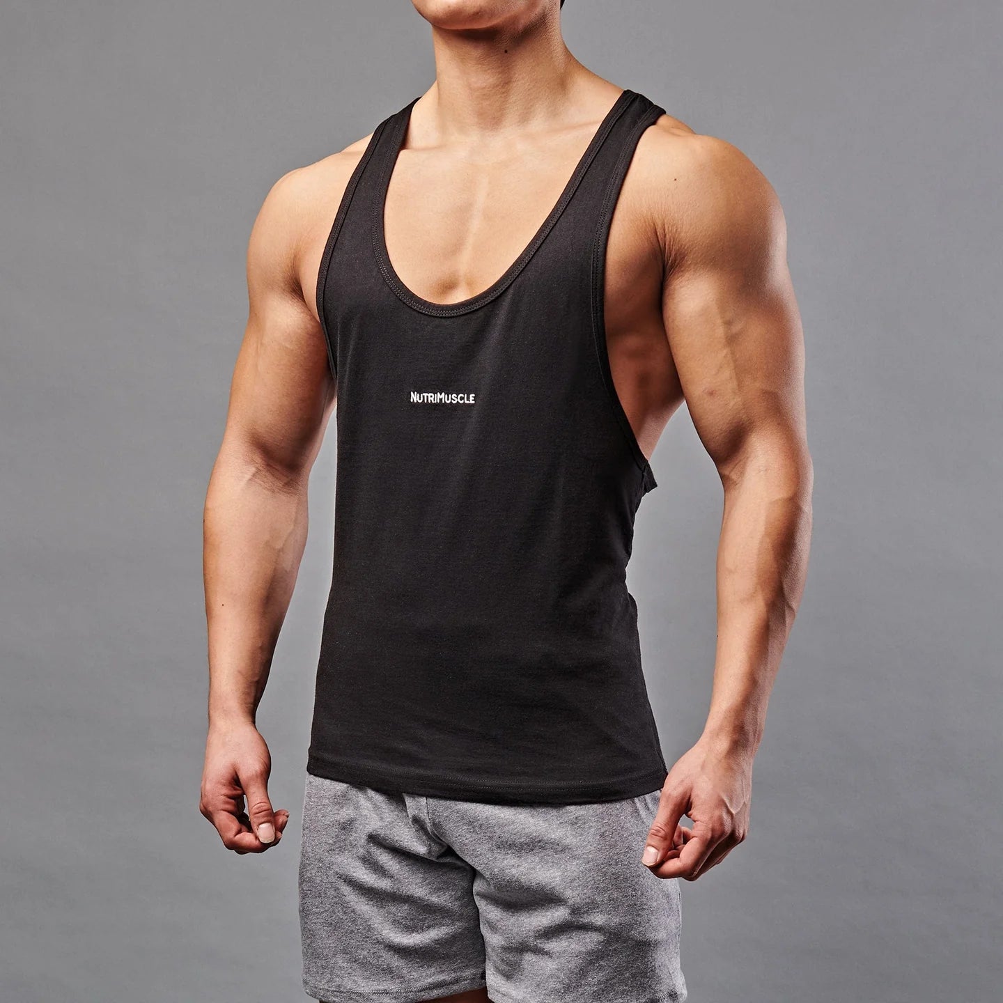 Stringer Noir Coton Bio